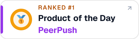 Iro AI，PeerPush 每日产品榜第一名