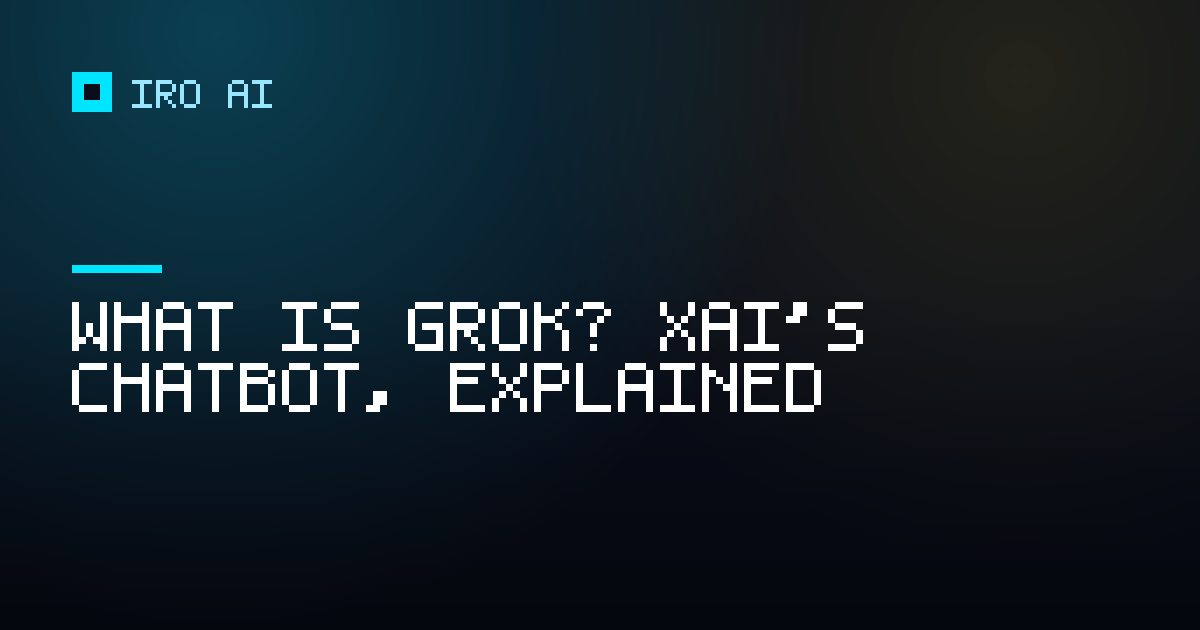 What is Grok? xAI's chatbot, explained